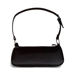 Elegant Black Women's Shoulder Mini Bag
